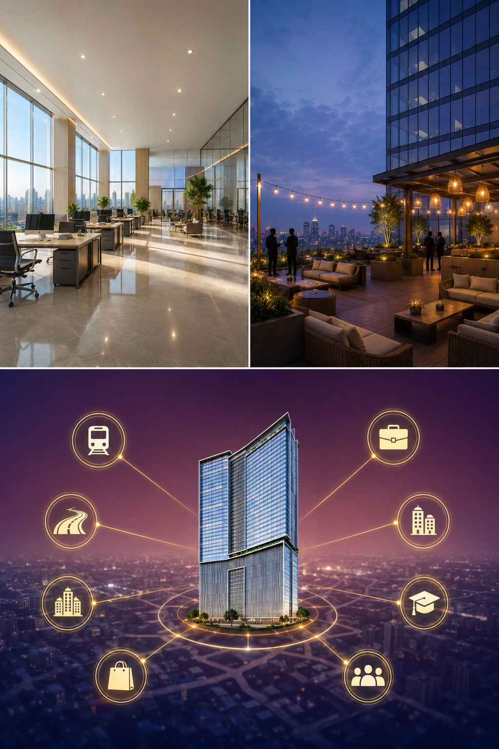 Office Office for sale in Mira Road, Mumbai — JP Connect — photo 1